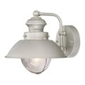 Vaxcel Nautical 8 In. Outdoor Wall Light Brushed Nickel OW21593BN
